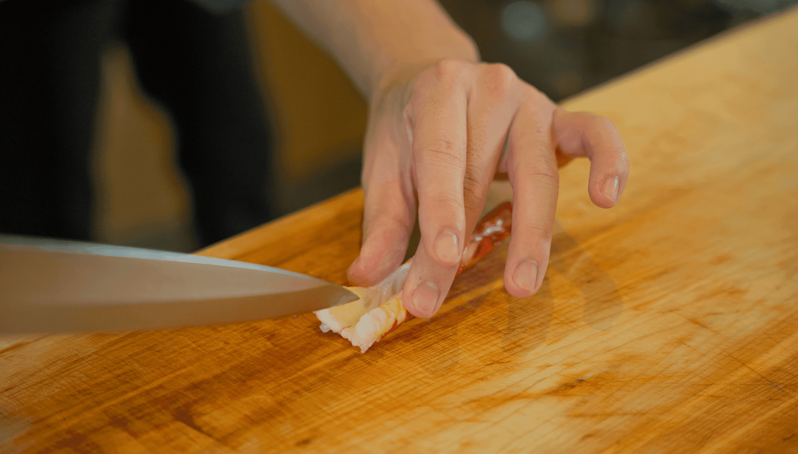 Chef preparing food